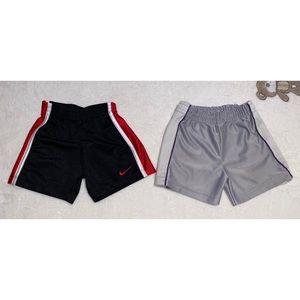 Nike | 18M Boys Black Shorts | Garanimals Gray  Shorts
